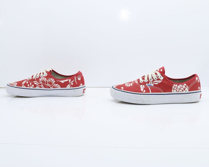 Vans Authentic Pro Basse Rosso a Fiori Eur 40.5 Unisex