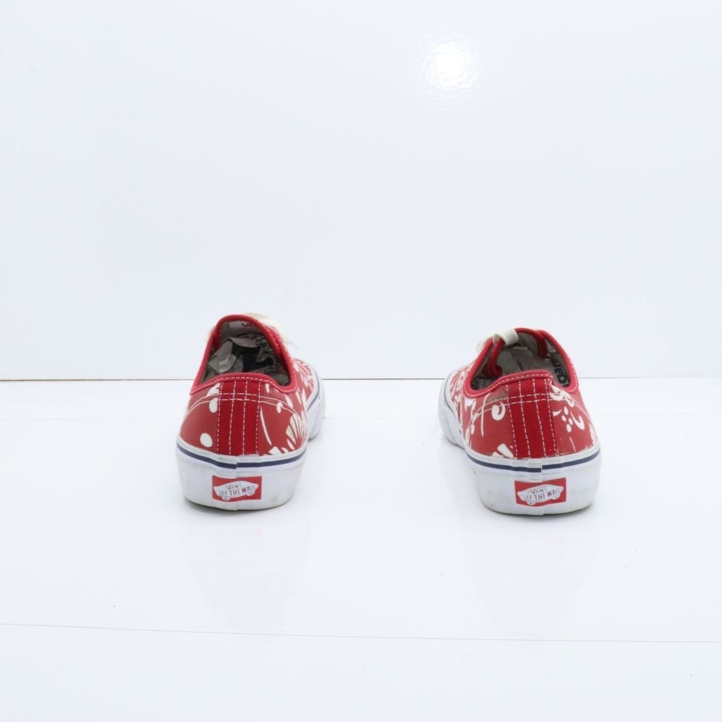 Vans Authentic Pro Basse Rosso a Fiori Eur 40.5 Unisex