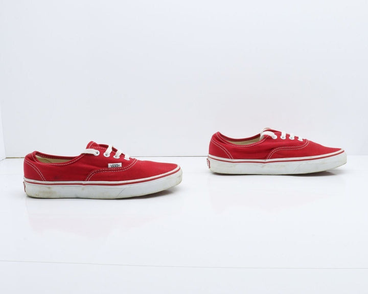 Vans Authentic Basse Rosso Eur 38 Unisex