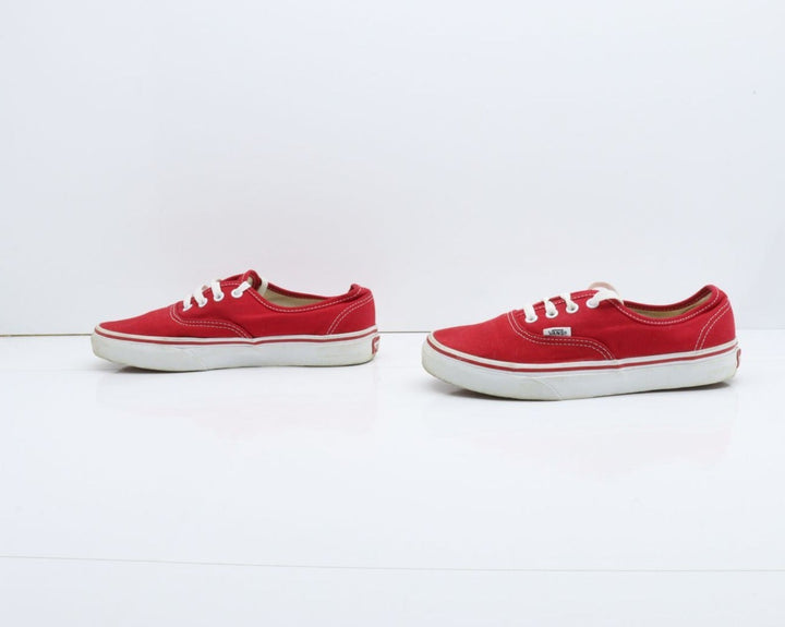 Vans Authentic Basse Rosso Eur 38 Unisex