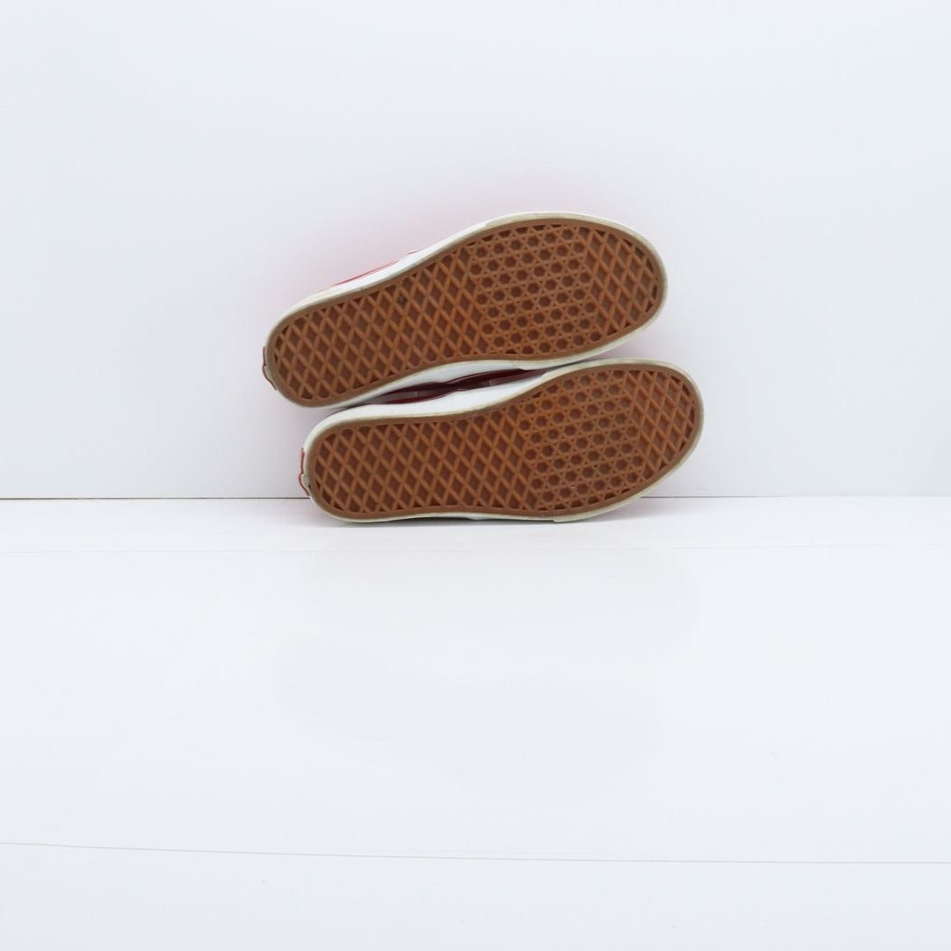 Vans Authentic Basse Rosso Eur 38 Unisex