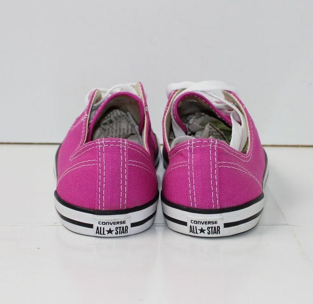 Converse All Star Eur 40 UK 6 US 8.5 Nuove con Scatola scarpe Pink Basse in Tela
