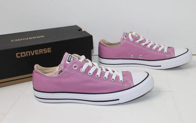Converse All Star Nuove con Scatola scarpe Powder Purple Basse Eur 42.5 UK 9 Mens 9 Wo's 11 in Tela