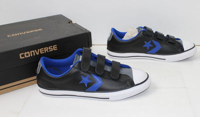 Converse All Star CONS Eur 38 UK 5 US 5.5 Nuove con Scatola scarpe Black basse in Pelle