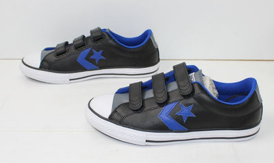 Converse All Star CONS Eur 38 UK 5 US 5.5 Nuove con Scatola scarpe Black basse in Pelle