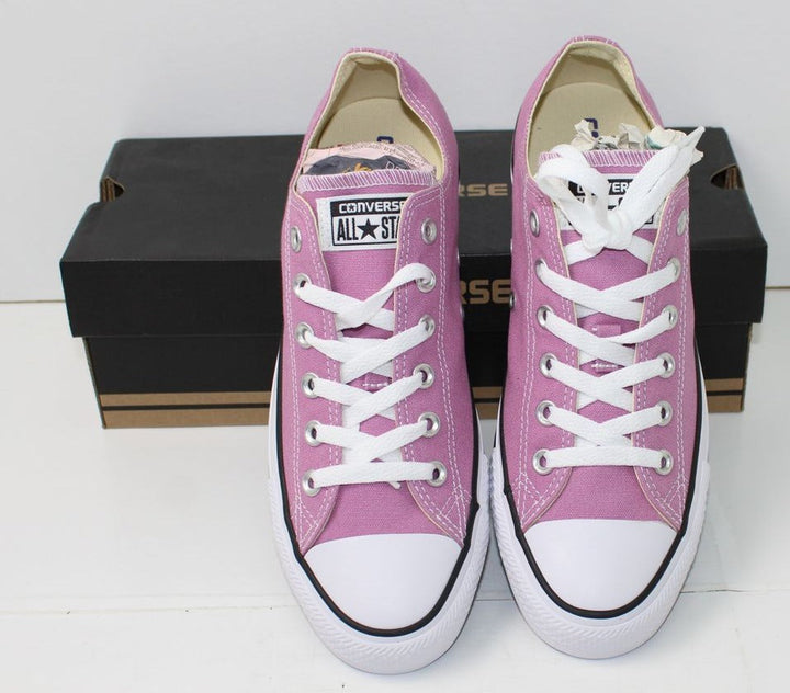 Converse All Star Eur 44 UK 10 Mens 10 Wo's 12 Nuove con Scatola scarpe Powder Purple Basse in Tela