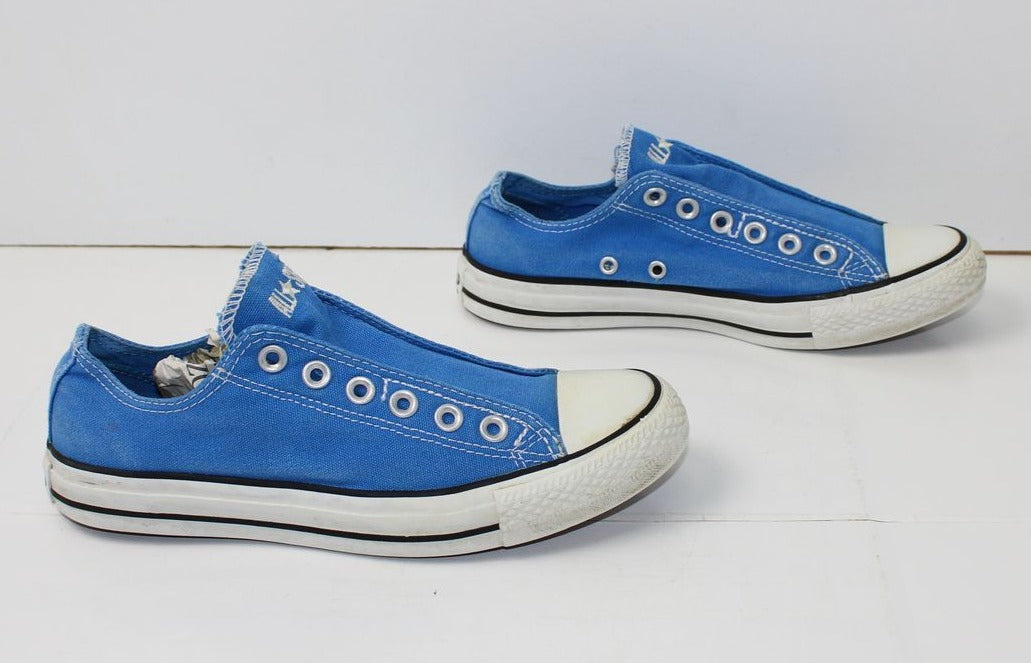 Converse All Star scarpe Sleep On Blu Basse Eur 38 UK 5.5 Mens 5.5 Wo's 7.5 in Tela