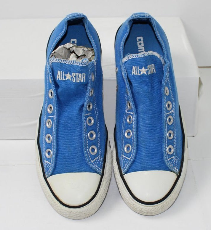 Converse All Star scarpe Sleep On Blu Basse Eur 38 UK 5.5 Mens 5.5 Wo's 7.5 in Tela