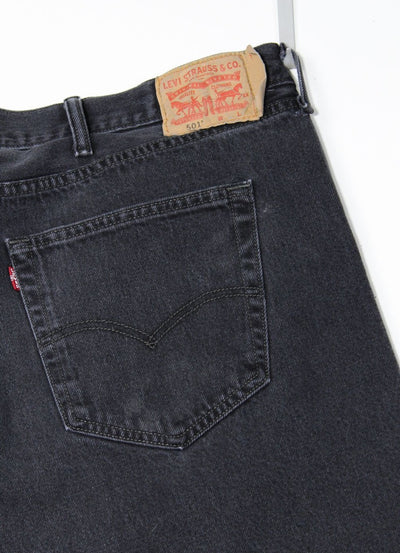 Levi's 501 Nero W56 L32 Jeans Vintage