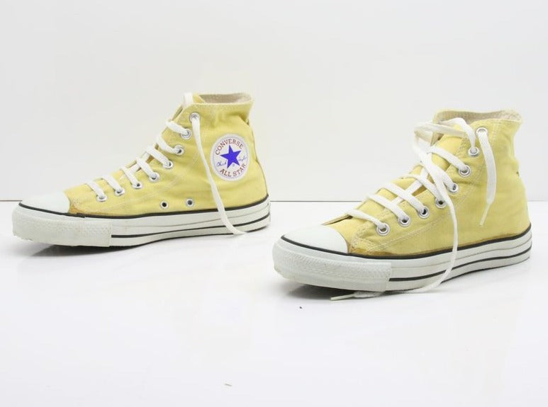 Converse All Star Made in USA Alte Col. Giallo US 6.5