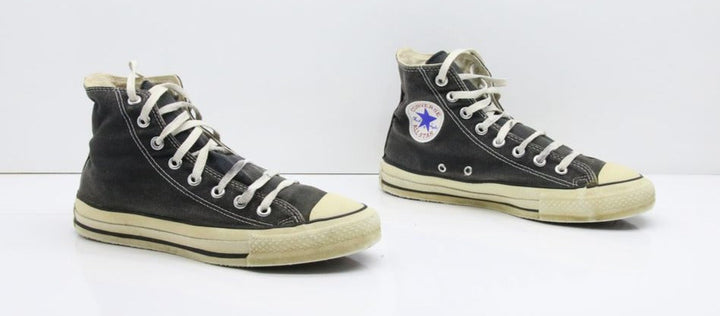 Converse All Star Made in USA Alte Col. Nero US 7 scarpe vintage