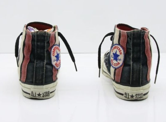 Converse All Star Made in USA Alte Col. Nero US 6.5 scarpe vintage