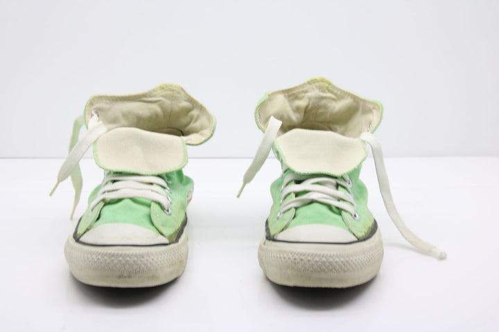 Converse All Star Made in USA Alte Col. Verde US 8.5 scarpe vintage