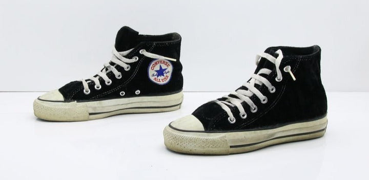 Converse All Star Made in USA Alte Col. Nero US 5 scarpe vintage