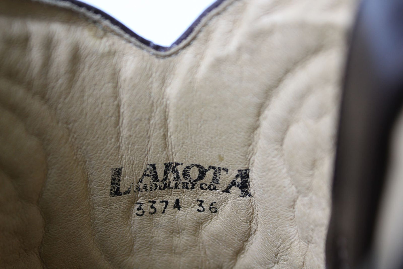 Stivale Lakota western vintage N. 36