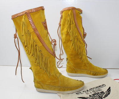 El Vaquero Stivale Western/Cowboy vintage N. 38