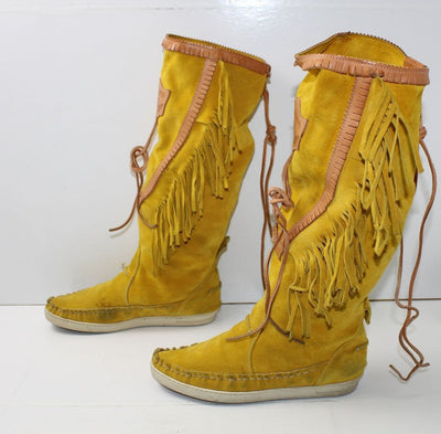 El Vaquero Stivale Western/Cowboy vintage N. 38