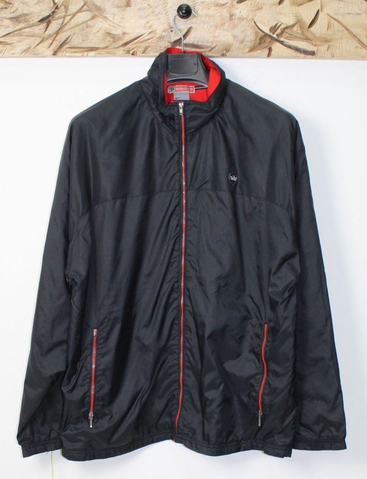 Nike Giacca  Tg. L Nero e Rosso