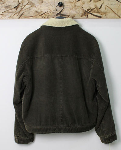 Timberland Giacca Sherpa Tg. M Velluto Verde Militare