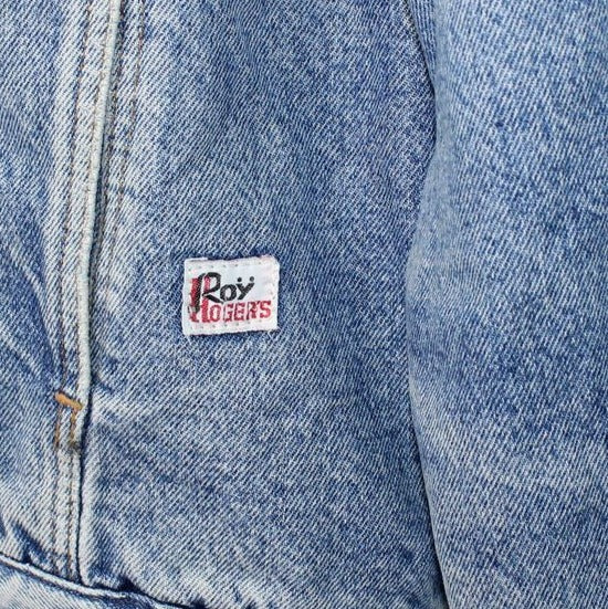 Roy Roger's Giacca di Jeans Sherpa Denim
