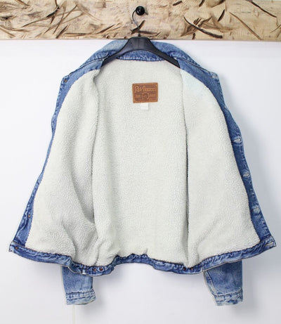Roy Roger's Giacca di Jeans Sherpa Denim