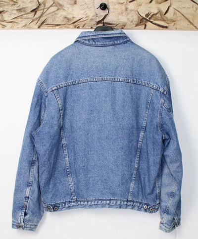 Roy Roger's Giacca di Jeans Sherpa Denim