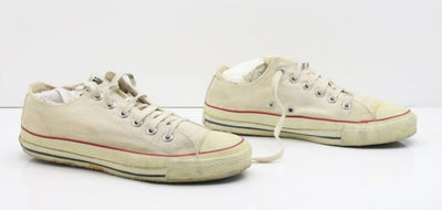 Converse All Star Made in USA Basse US 6.5 Col. Bianco scarpe vintage