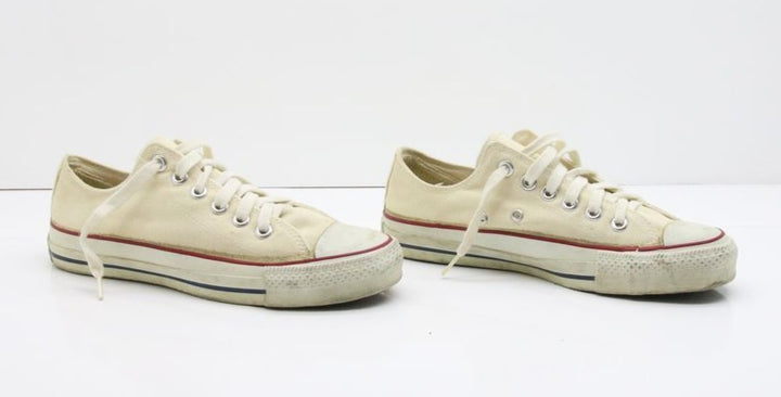 Converse All Star Made in USA Basse US 5.5 Col. Bianco scarpe vintage