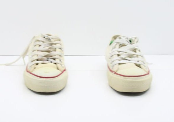 Converse All Star Made in USA Basse US 4.5 Col. Bianco scarpe vintage