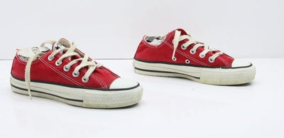 Converse All Star Made in USA Basse US 3 Col. Rosso scarpe vintage