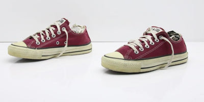 Converse All Star Made in USA Basse US 5.5 Col. Bordeaux scarpe vintage