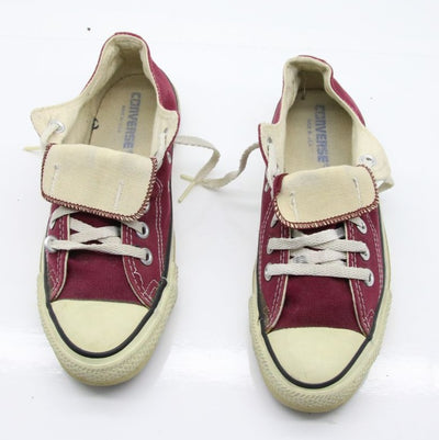 Converse All Star Made in USA Basse US 5.5 Col. Bordeaux scarpe vintage