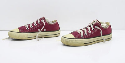 Converse All Star Made in USA Basse US 3.5 Col. Bordeaux scarpe vintage