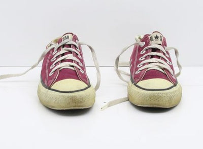 Converse All Star Made in USA Basse US 3.5 Col. Bordeaux scarpe vintage