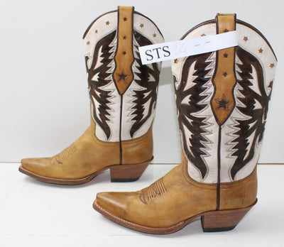 Stivale Cowboy Western vintage N. 36