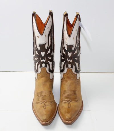 Stivale Cowboy Western vintage N. 36