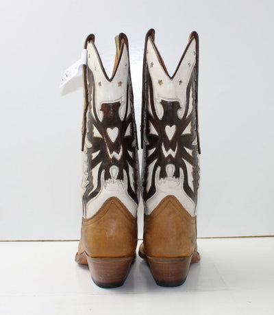 Stivale Cowboy Western vintage N. 36