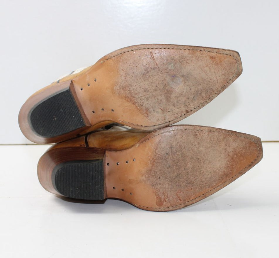 Stivale Cowboy Western vintage N. 36