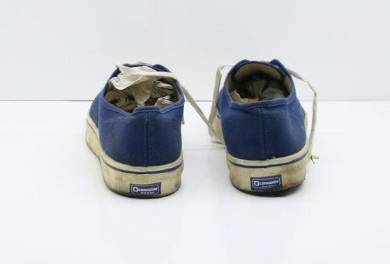 Converse All Star Odor Eaters Made in USA Basse US 9 Col. Blu vintage