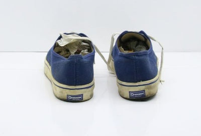 Converse All Star Odor Eaters Made in USA Basse US 9 Col. Blu vintage
