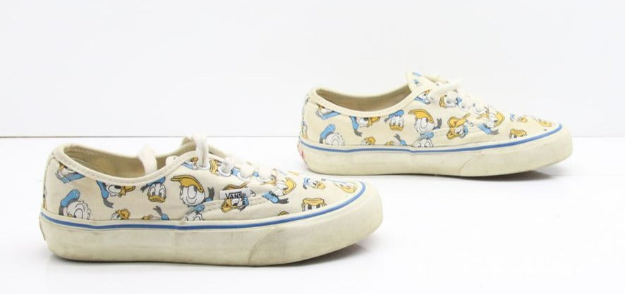 Vans Originals Paperino Col. Bianco Basse Men 5 Women 6.5 Vintage Made in USA