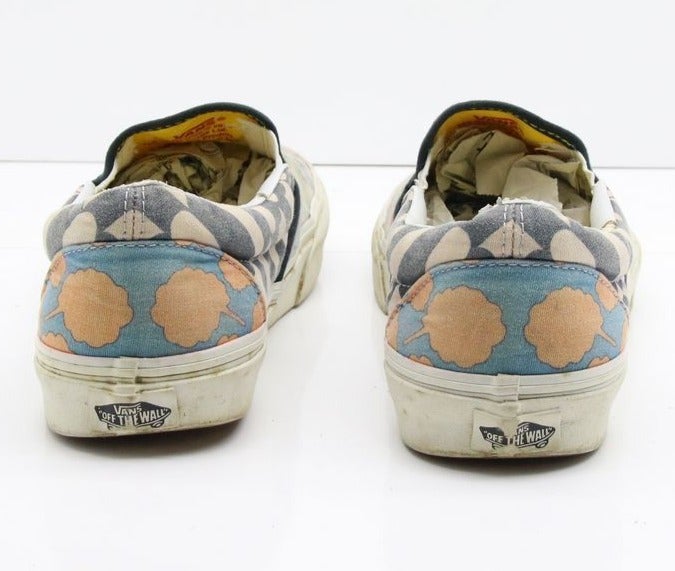 Vans Slip On The Beatles Col. Bianco Basse Men 9 Women 10.5 Vintage