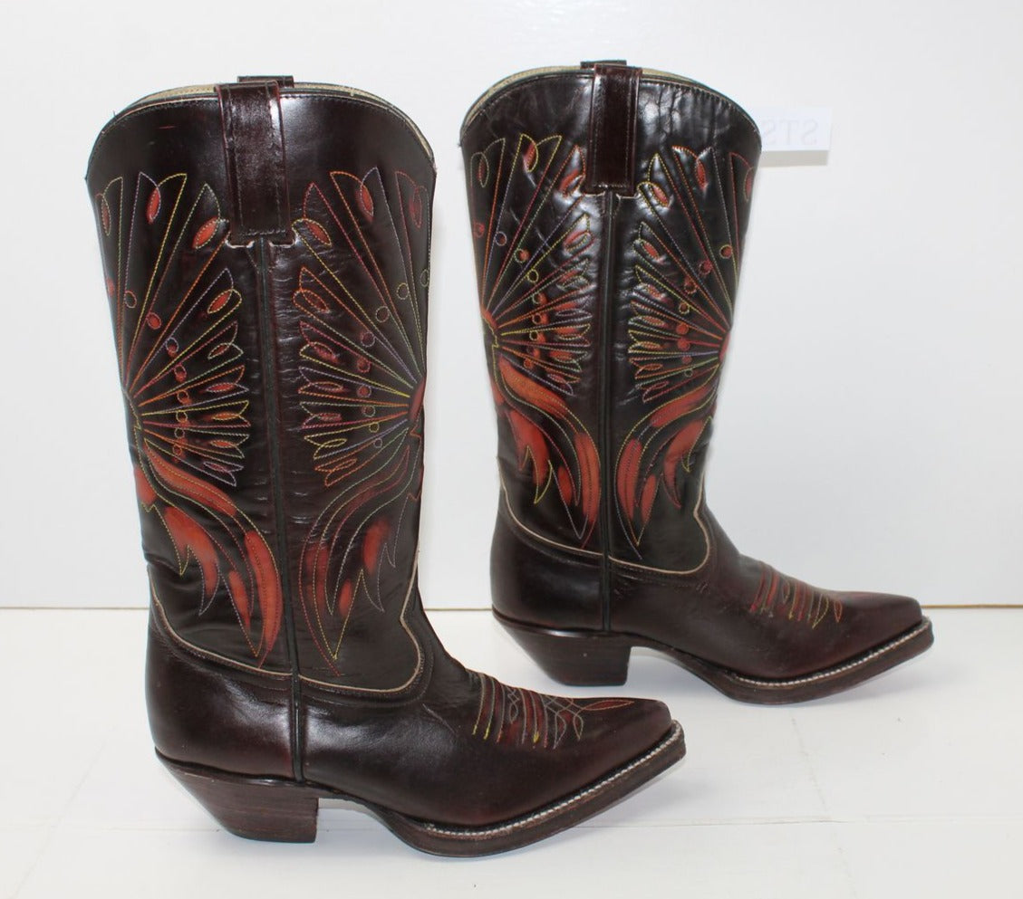 Charro Stivale Western Cowboy vintage  N. 36