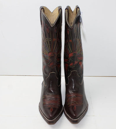 Charro Stivale Western Cowboy vintage  N. 36