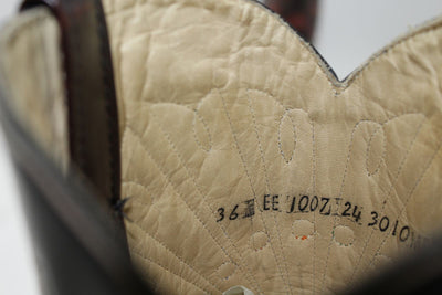 Charro Stivale Western Cowboy vintage  N. 36
