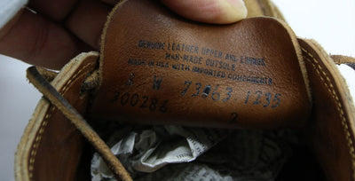 Timberland Chukka in pelle 8 W Vintage Made in USA