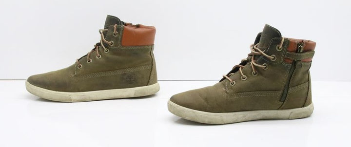 Timberland Scarpe Alte in pelle Eur 38 Verde Vintage