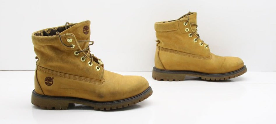 Timberland Stivaletto in pelle 7W Beige Vintage