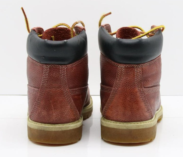 Timberland Stivaletto in pelle Bordeaux 2.5M Vintage