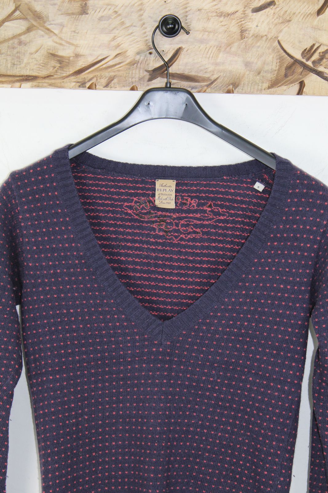 Maxi Maglione vintage Replay Tg. S